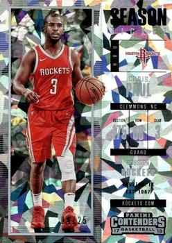 2017-18 Panini Contenders - Cracked Ice Ticket #38 Chris Paul Front