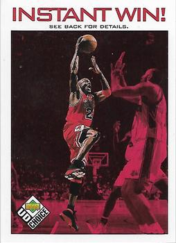 1998-99 UD Choice - Instant Win! #IW5 Michael Jordan Front