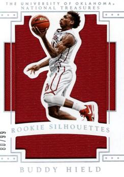 2016 Panini National Treasures Collegiate - Rookie Silhouettes SN99 #9 Buddy Hield Front