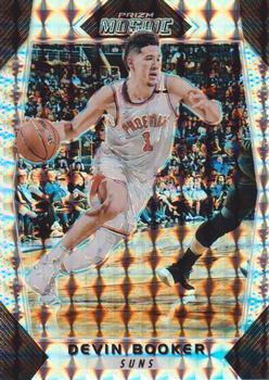 2017-18 Panini Mosaic #76 Devin Booker Front