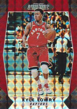 2017-18 Panini Mosaic - Red #62 Kyle Lowry Front