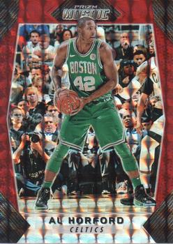 2017-18 Panini Mosaic - Red #78 Al Horford Front