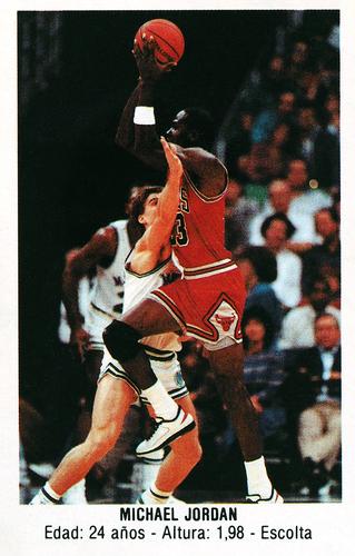 1987-88 Campeonato de Liga Baloncesto Converse Merchante (Spain) #146 Michael Jordan Front