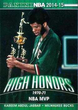 2014-15 Panini NBA (International) - High Honors #10 Kareem Abdul-Jabbar Front
