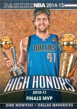 2014-15 Panini NBA (International) - High Honors #14 Dirk Nowitzki Front