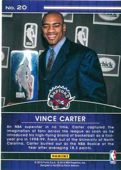2014-15 Panini NBA (International) - High Honors #20 Vince Carter Back