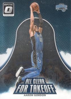 2017-18 Donruss Optic - All Clear for Takeoff #1 Aaron Gordon Front