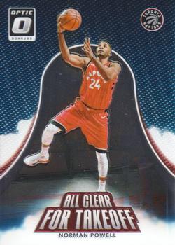 2017-18 Donruss Optic - All Clear for Takeoff #2 Norman Powell Front