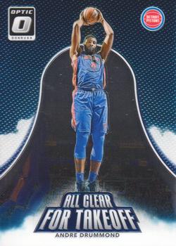 2017-18 Donruss Optic - All Clear for Takeoff #3 Andre Drummond Front
