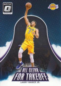 2017-18 Donruss Optic - All Clear for Takeoff #14 Larry Nance Jr. Front