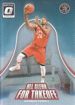 2017-18 Donruss Optic - All Clear for Takeoff Holo #2 Norman Powell Front
