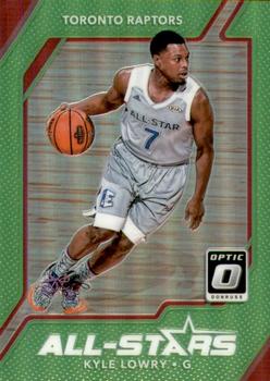 2017-18 Donruss Optic - All Stars Lime Green #21 Kyle Lowry Front