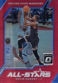 2017-18 Donruss Optic - All Stars Red #3 Kevin Durant Front