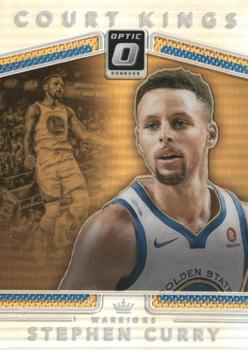 2017-18 Donruss Optic - Court Kings Holo #35 Stephen Curry Front
