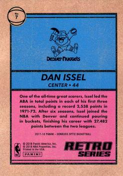 2017-18 Donruss Optic - Retro Series #7 Dan Issel Back
