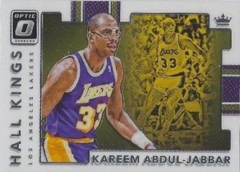 2017-18 Donruss Optic - Hall Kings #1 Kareem Abdul-Jabbar Front