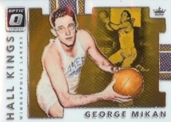 2017-18 Donruss Optic - Hall Kings #8 George Mikan Front