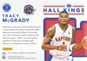 2017-18 Donruss Optic - Hall Kings #17 Tracy McGrady Back