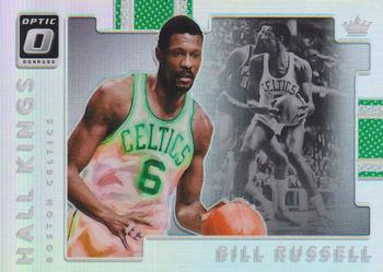 2017-18 Donruss Optic - Hall Kings Holo #10 Bill Russell Front