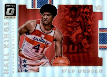 2017-18 Donruss Optic - Hall Kings Holo #13 Wes Unseld Front