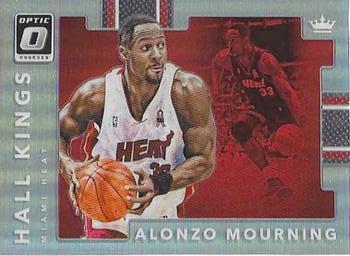 2017-18 Donruss Optic - Hall Kings Holo #24 Alonzo Mourning Front