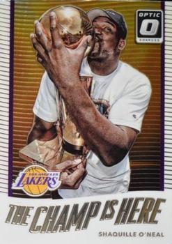 2017-18 Donruss Optic - The Champ is Here #7 Shaquille O'Neal Front
