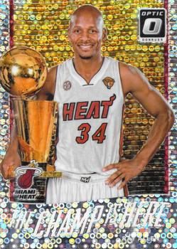 2017-18 Donruss Optic - The Champ is Here Fast Break Holo #13 Ray Allen Front