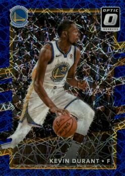 2017-18 Donruss Optic - Blue Velocity #47 Kevin Durant Front
