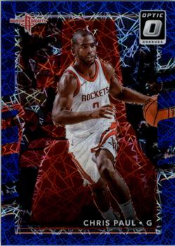 2017-18 Donruss Optic - Blue Velocity #52 Chris Paul Front