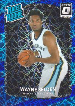 2017-18 Donruss Optic - Blue Velocity #153 Wayne Selden Jr. Front