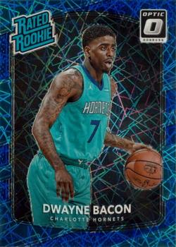 2017-18 Donruss Optic - Blue Velocity #161 Dwayne Bacon Front