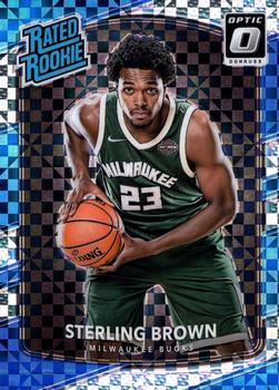 2017-18 Donruss Optic - Checkerboard #165 Sterling Brown Front
