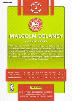 2017-18 Donruss Optic - Holo #4 Malcolm Delaney Back