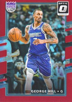 2017-18 Donruss Optic - Red #129 George Hill Front