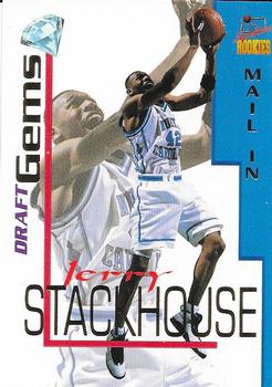 1995 Signature Rookies Draft Day - Promos #4 Jerry Stackhouse Front