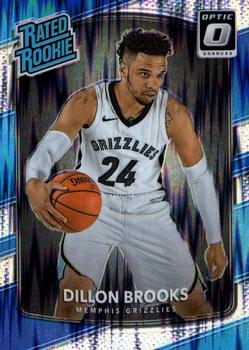 2017-18 Donruss Optic - Rated Rookie Shock #152 Dillon Brooks Front