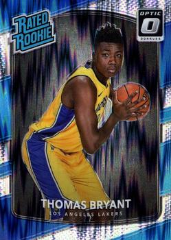 2017-18 Donruss Optic - Rated Rookie Shock #160 Thomas Bryant Front