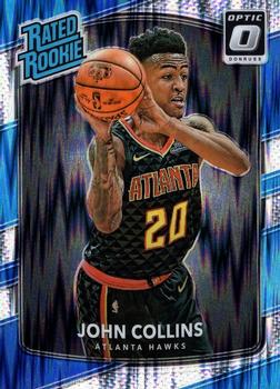 2017-18 Donruss Optic - Rated Rookie Shock #182 John Collins Front