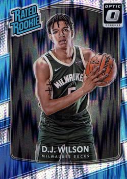 2017-18 Donruss Optic - Rated Rookie Shock #184 D.J. Wilson Front