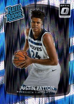 2017-18 Donruss Optic - Rated Rookie Shock #185 Justin Patton Front