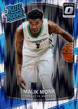 2017-18 Donruss Optic - Rated Rookie Shock #190 Malik Monk Front