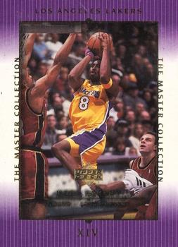 2000 Upper Deck Lakers Master Collection #XIV Kobe Bryant Front