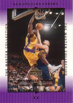 2000 Upper Deck Lakers Master Collection #XV Shaquille O'Neal Front