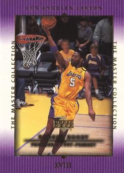 2000 Upper Deck Lakers Master Collection #XVIII Robert Horry Front