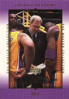 2000 Upper Deck Lakers Master Collection #XXII Phil Jackson Front