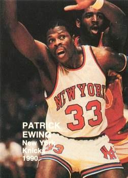 1990 N.B.A. Superstars (Blue Back) (unlicensed) #NNO Patrick Ewing Front