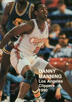 1990 N.B.A. Superstars (Blue Back) (unlicensed) #NNO Danny Manning Front