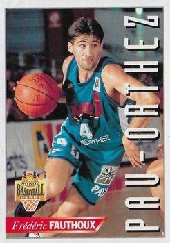 1994-95 Panini LNB (France) #101 Frederic Fauthoux Front