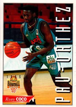 1994-95 Panini LNB (France) #109 Rony Coco Front
