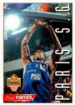 1994-95 Panini LNB (France) #118 Paul Fortier Front